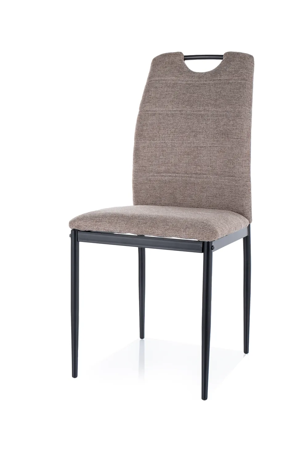 KRZESŁO RIP BREGO CZARNY STELAŻ/ BEŻ 34 - RIPBRCBE