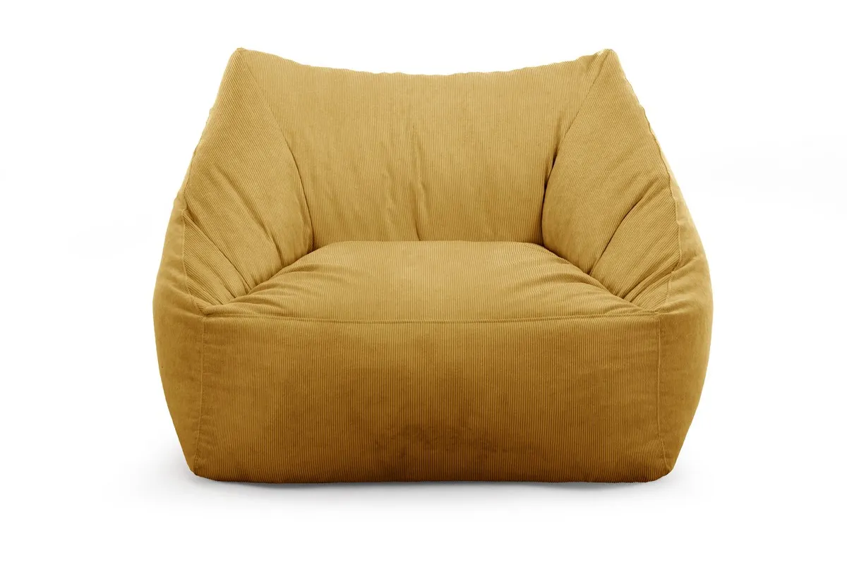 Fotel worek SAK Fjord żółty - SAK-FJORD66YELLOW