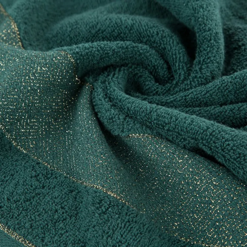 RĘCZNIK NESSY (09) 70 X 140 CM CIEMNOZIELONY - EU_453210