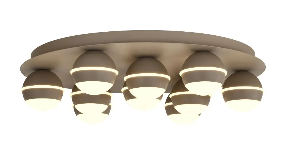 lampa, światło sufitowe, LED, kuliste żarówki, nowoczesny design