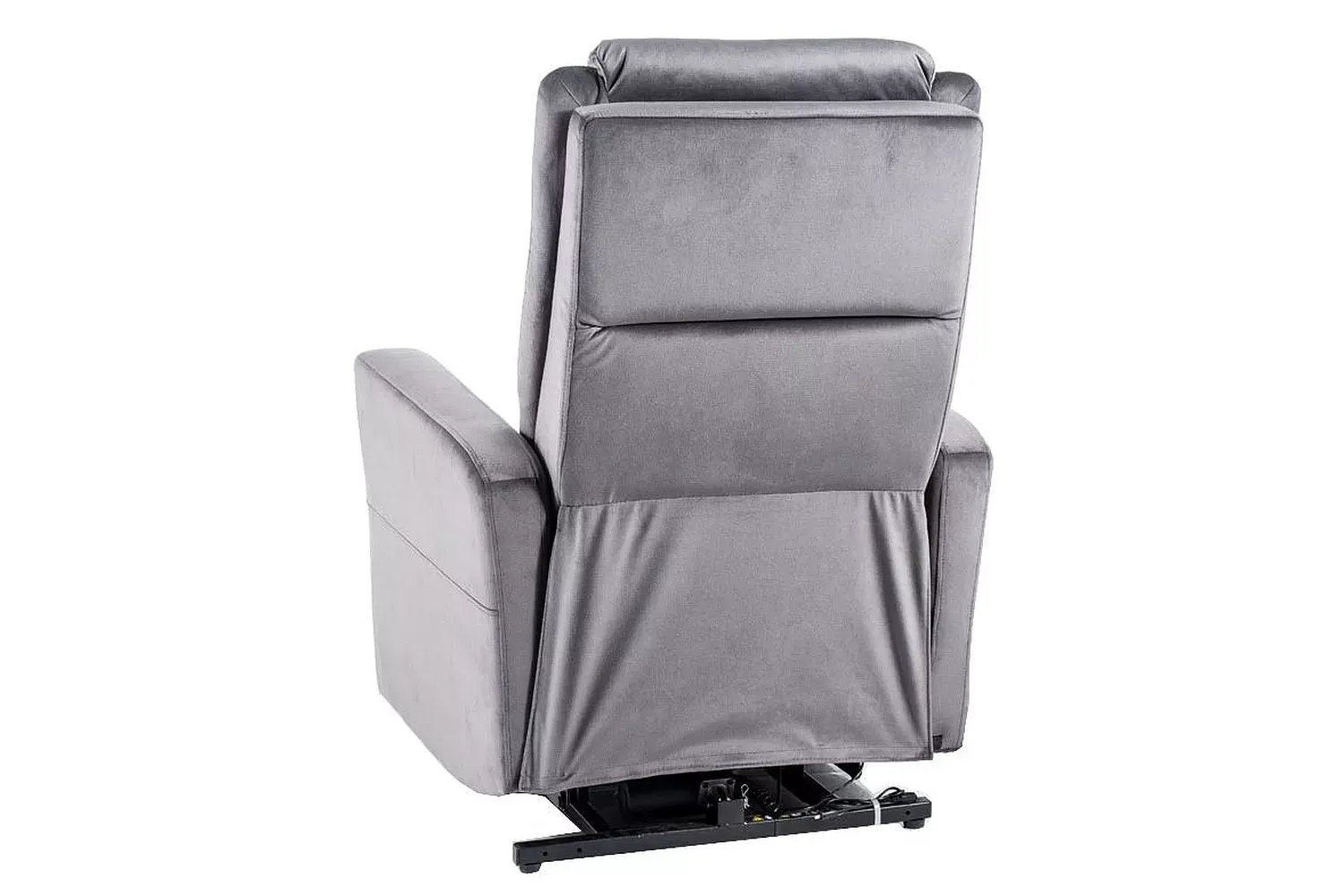 Fotel rozkładany elektrycznie ADONIS Funkcja pionizacji, regulowany zagłówek, USB VELVET szary 14 - ADONISVSZ
