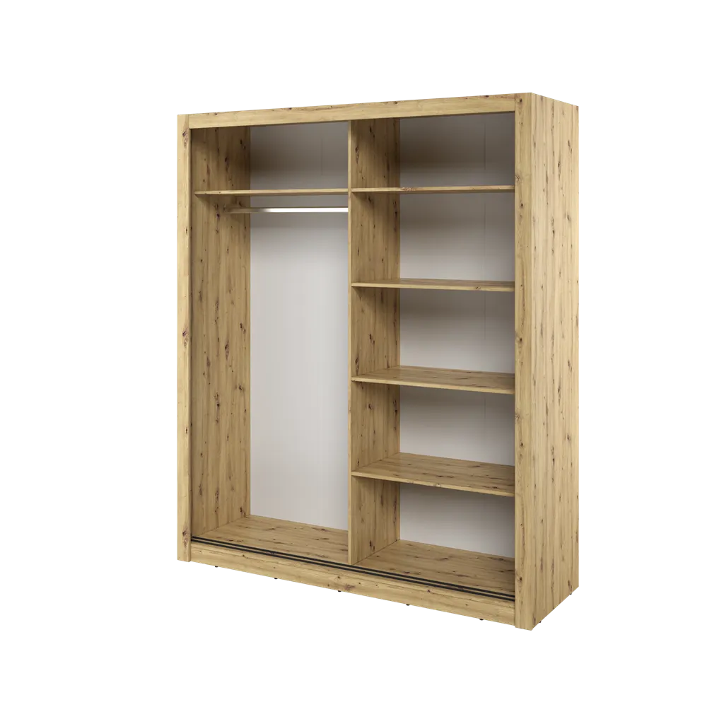 Szafa 2-drzwiowa ARTI AR-03 180cm dąb artisan - AR3DA