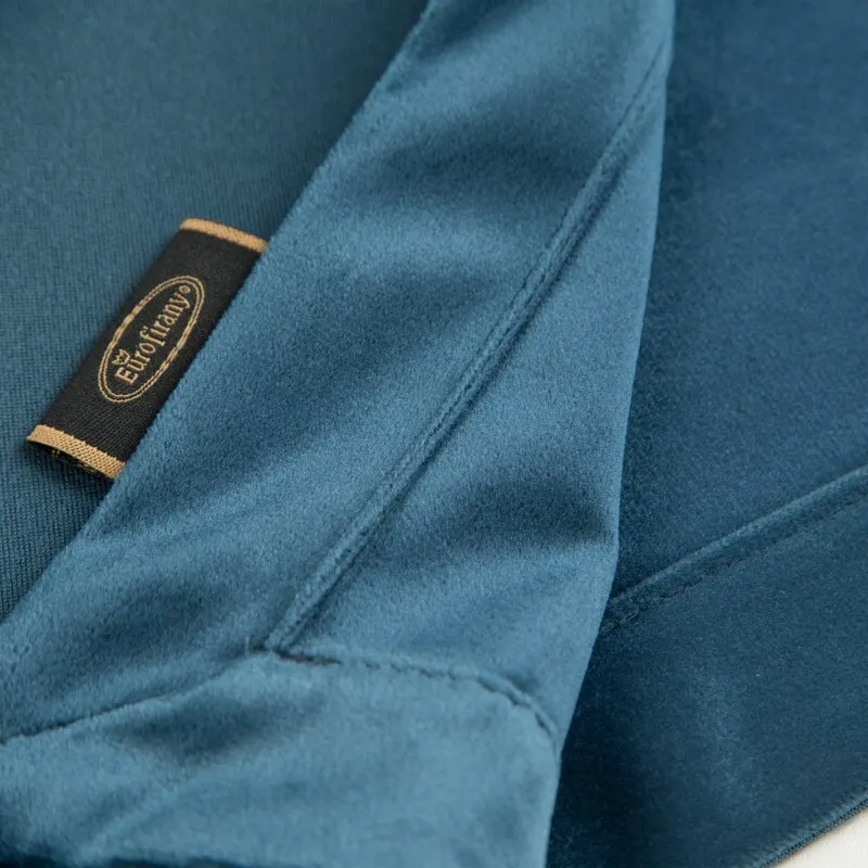 OBRUS VELVET 145X260 CM GRANATOWY - EU_409985