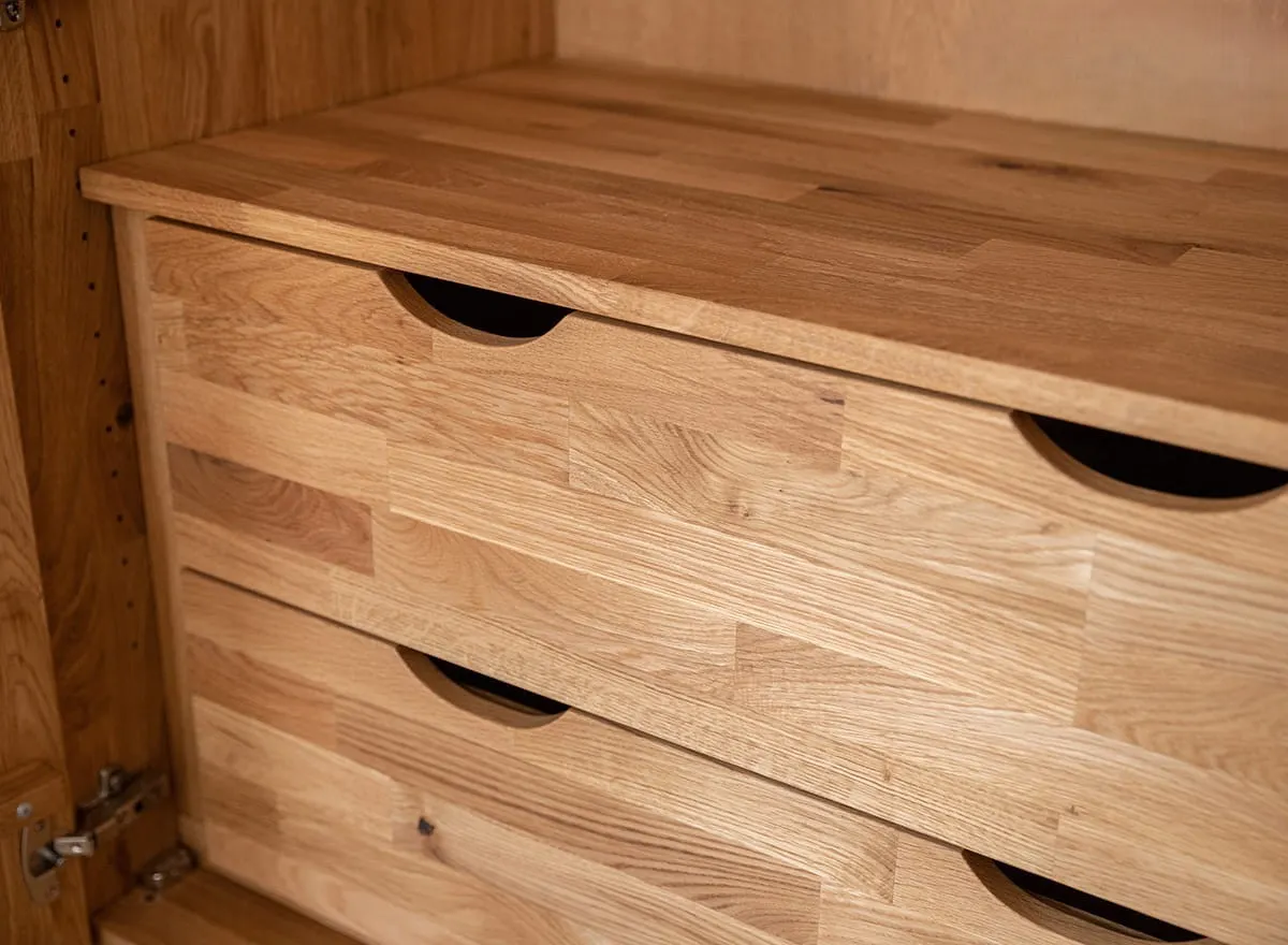 Moduł z szufladami do szafy Ravello 100 cm - ZIRAVSZUF100