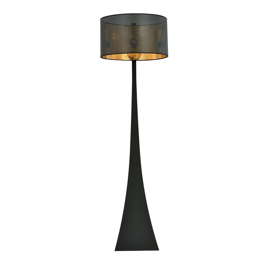 Lampa stojąca ESTRELLA czarny złoty - 1156/LP1