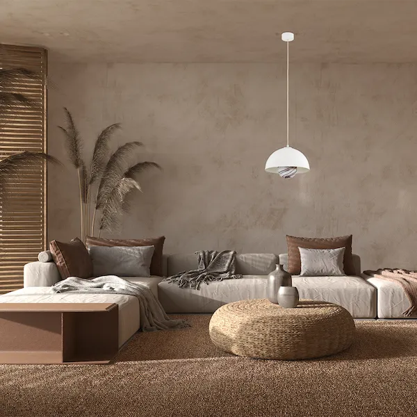 Lampa wisząca PIAVA biały biało-brązowy marmurek 144cm - 8443