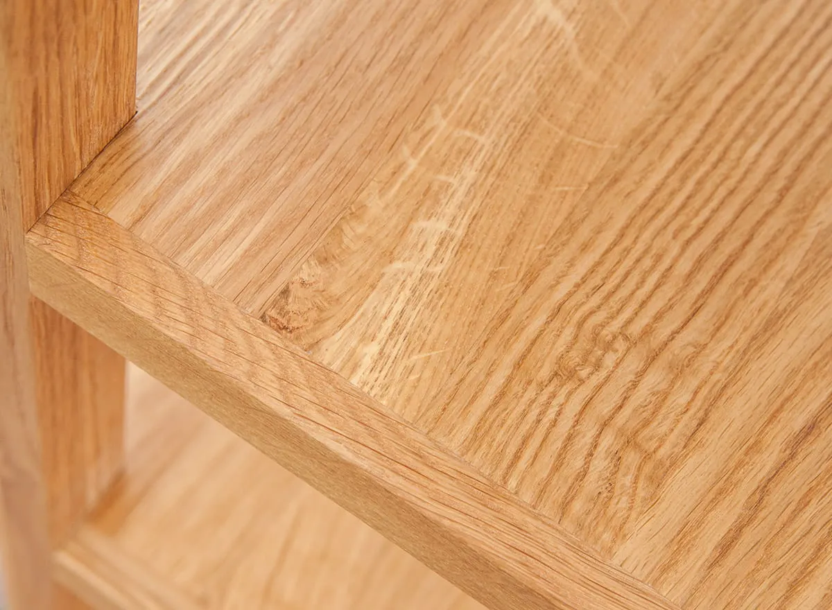 Regał dębowy średni Gialo 83x40x40 - 2SGIA27