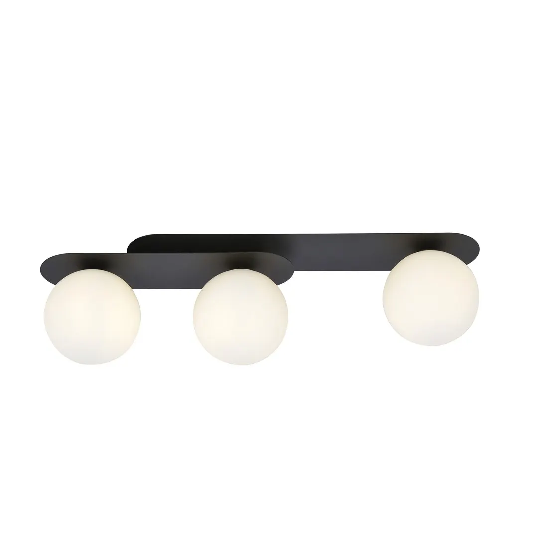 Lampa sufitowa  PLAZA Czarny 1118/3