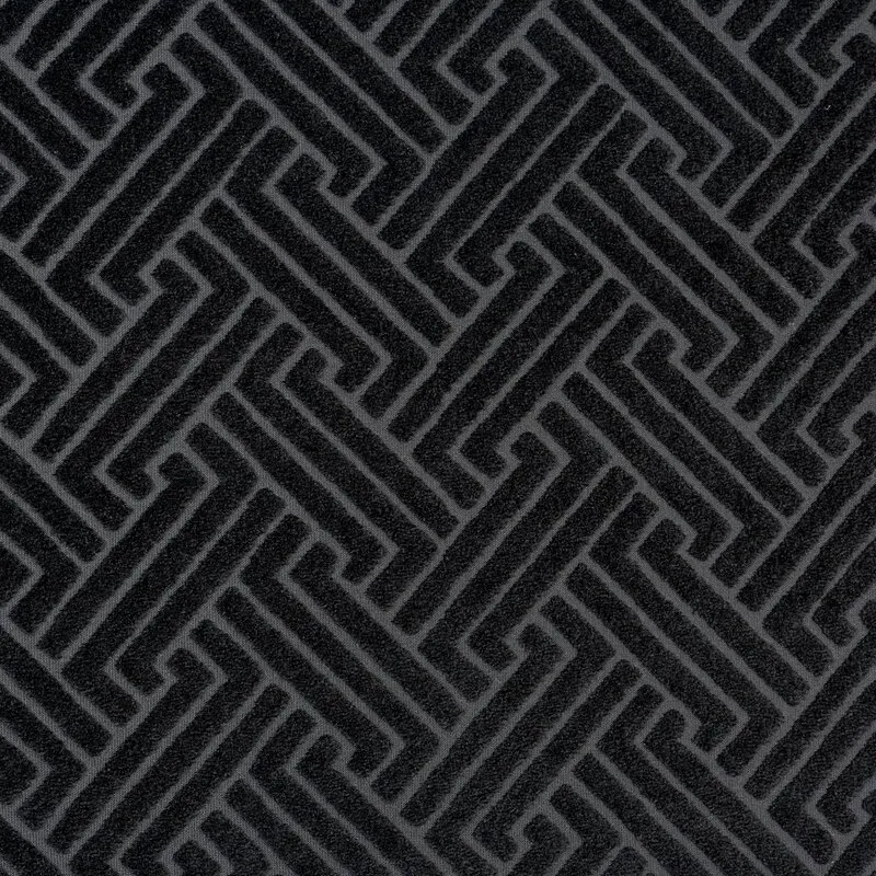 ZASŁONA GOTOWA ISLA 140 X 250 CM CZARNY - EU_386969