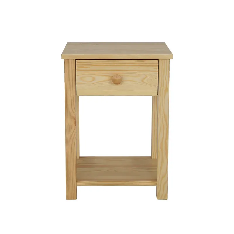 SN123 szafka nocna S40 W55 G36 sosna naturalny DREWMAX — zdjęcie 3