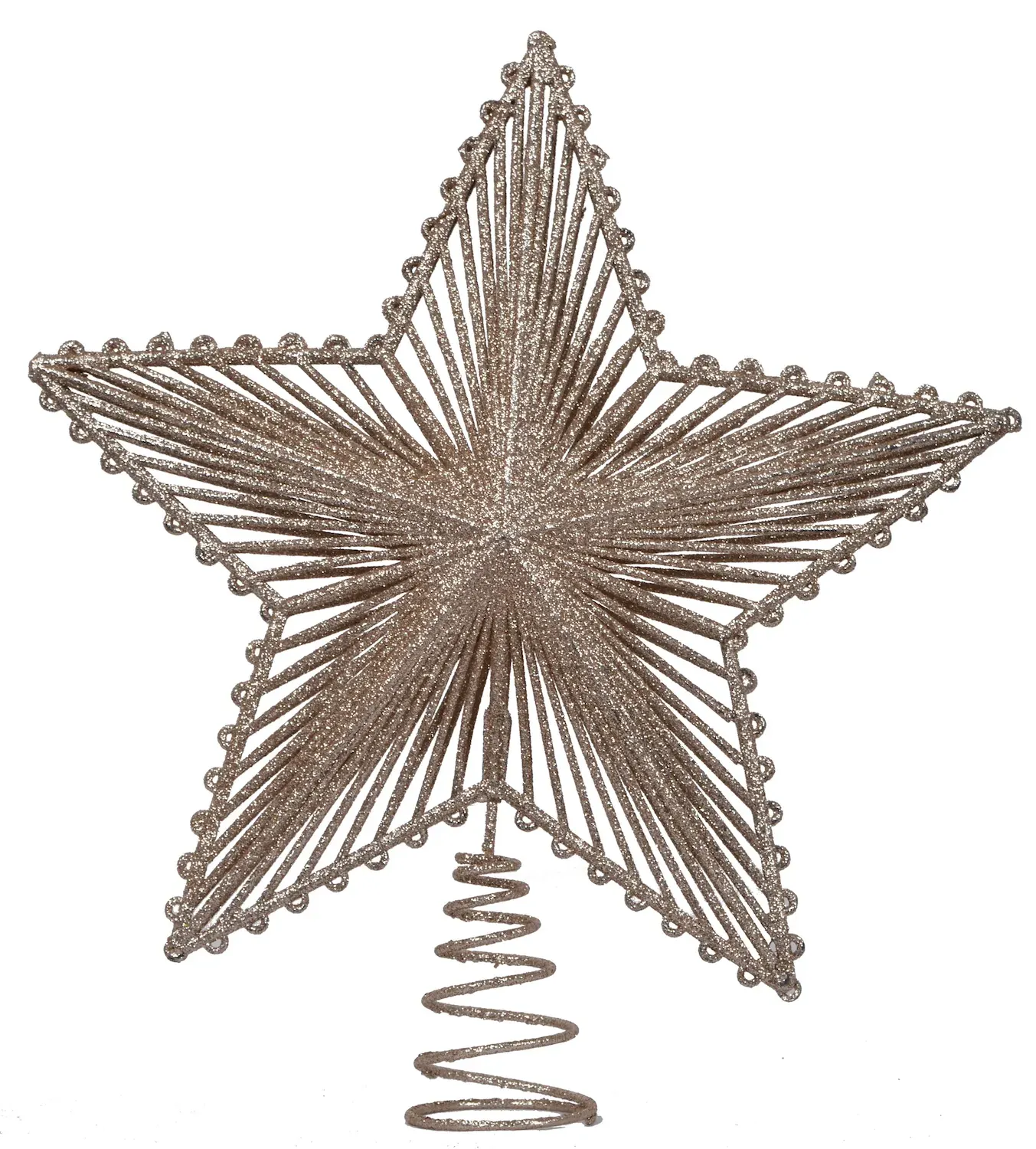 Szpic na choinkę GWIAZDA złoty Szpic na choinkę GWIAZDA złoty