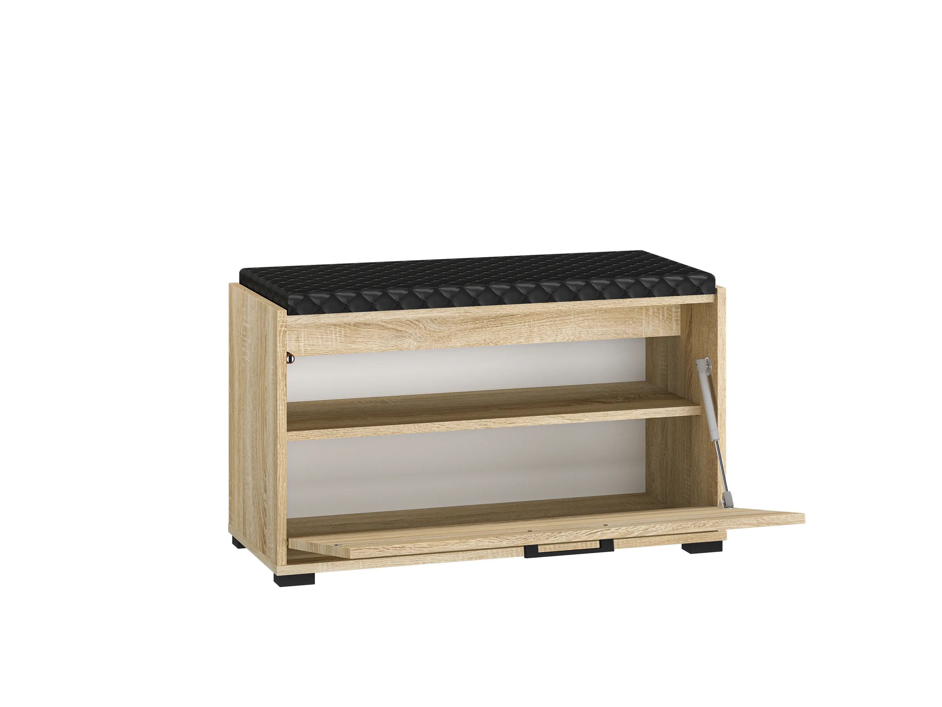 Szafka na buty z siedziskiem Caro 04 Sonoma jasna 48x80x34