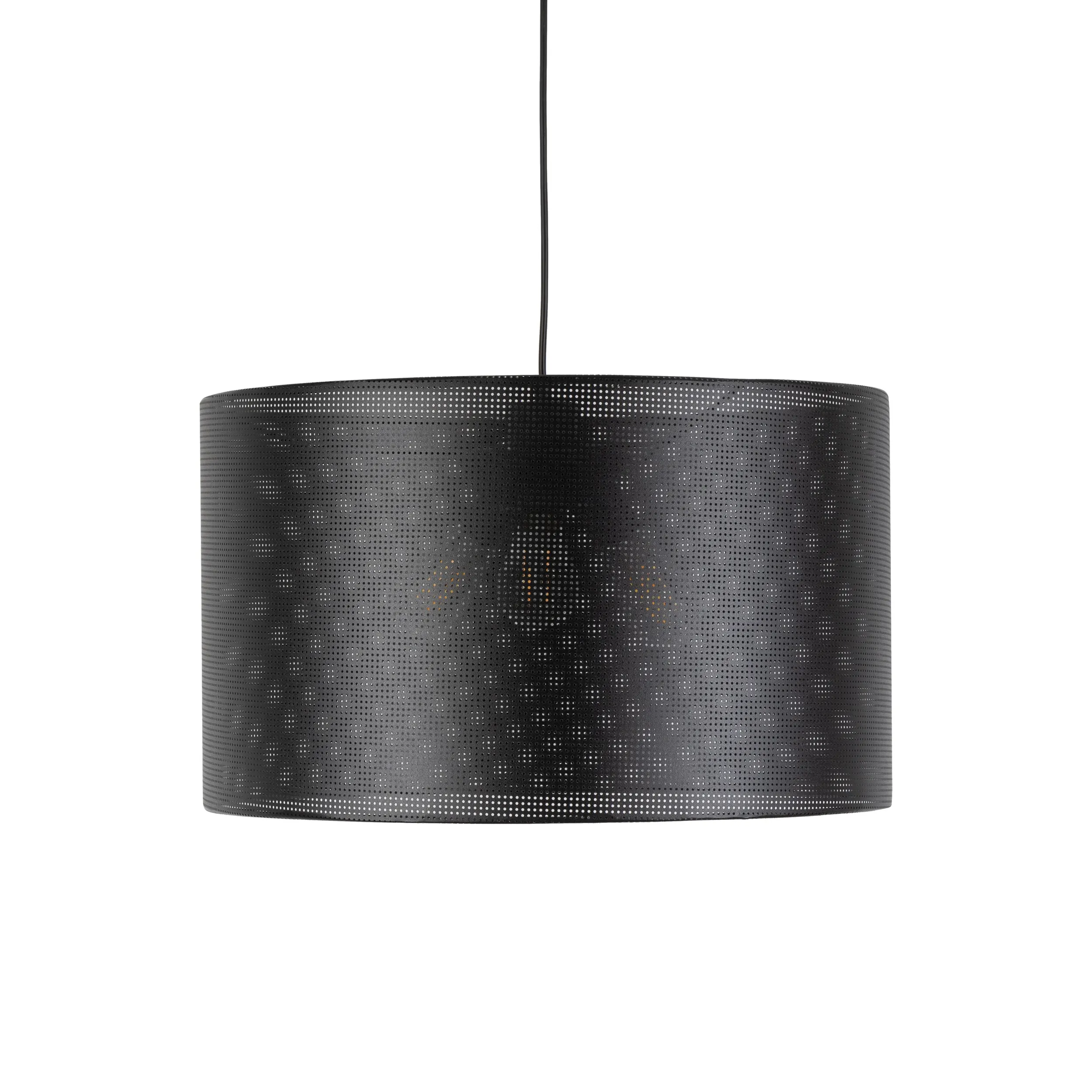 Lampa wisząca MORENO czarna metalowa 120x50cm - TK_4990