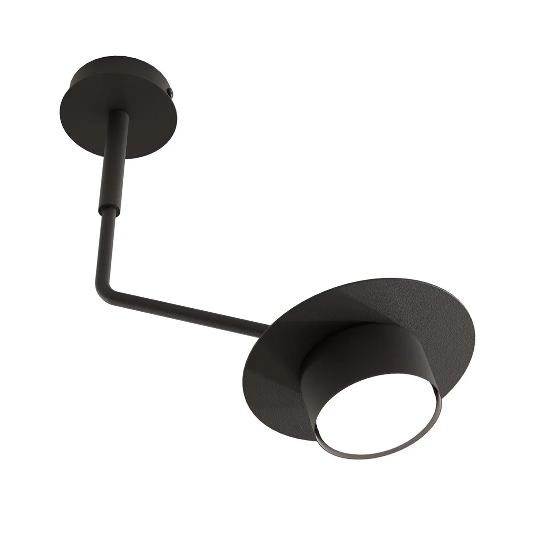 Lampa sufitowa MIZU 1 BL czarna