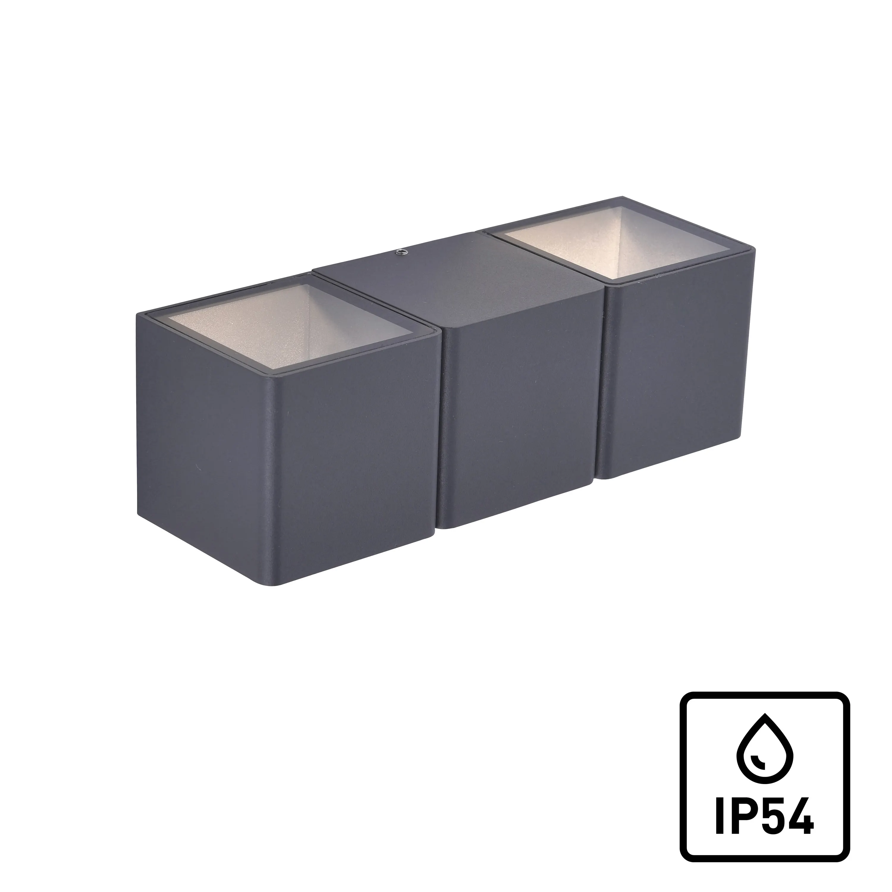 MARCEL wall light, anthrazit