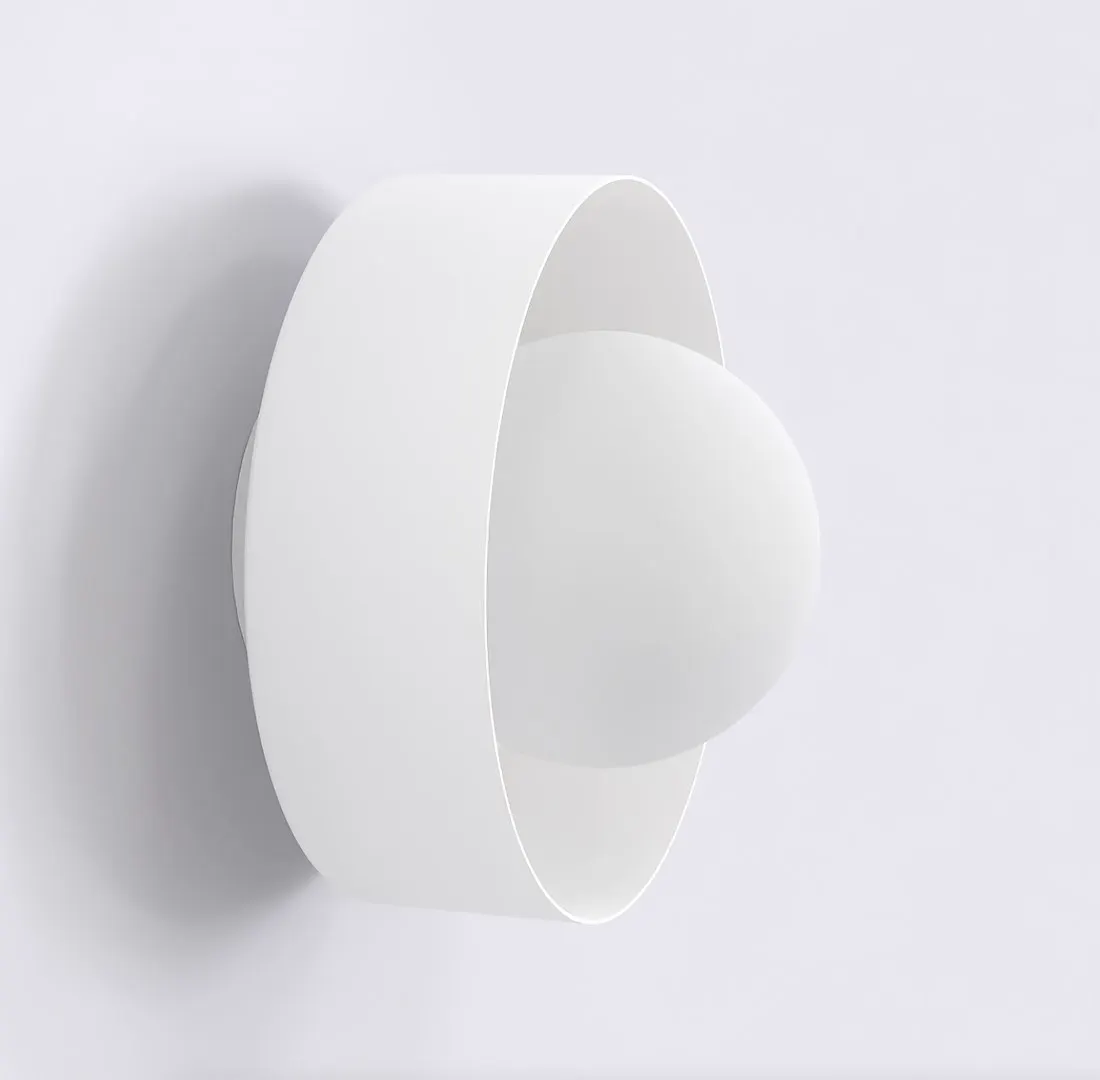 Kinkiet metalowy LULU K1 biały - 1538/K1