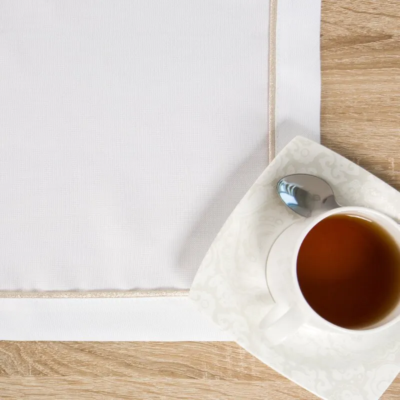 OBRUS MADELE 85 X 85 CM BIAŁY - EU_386392