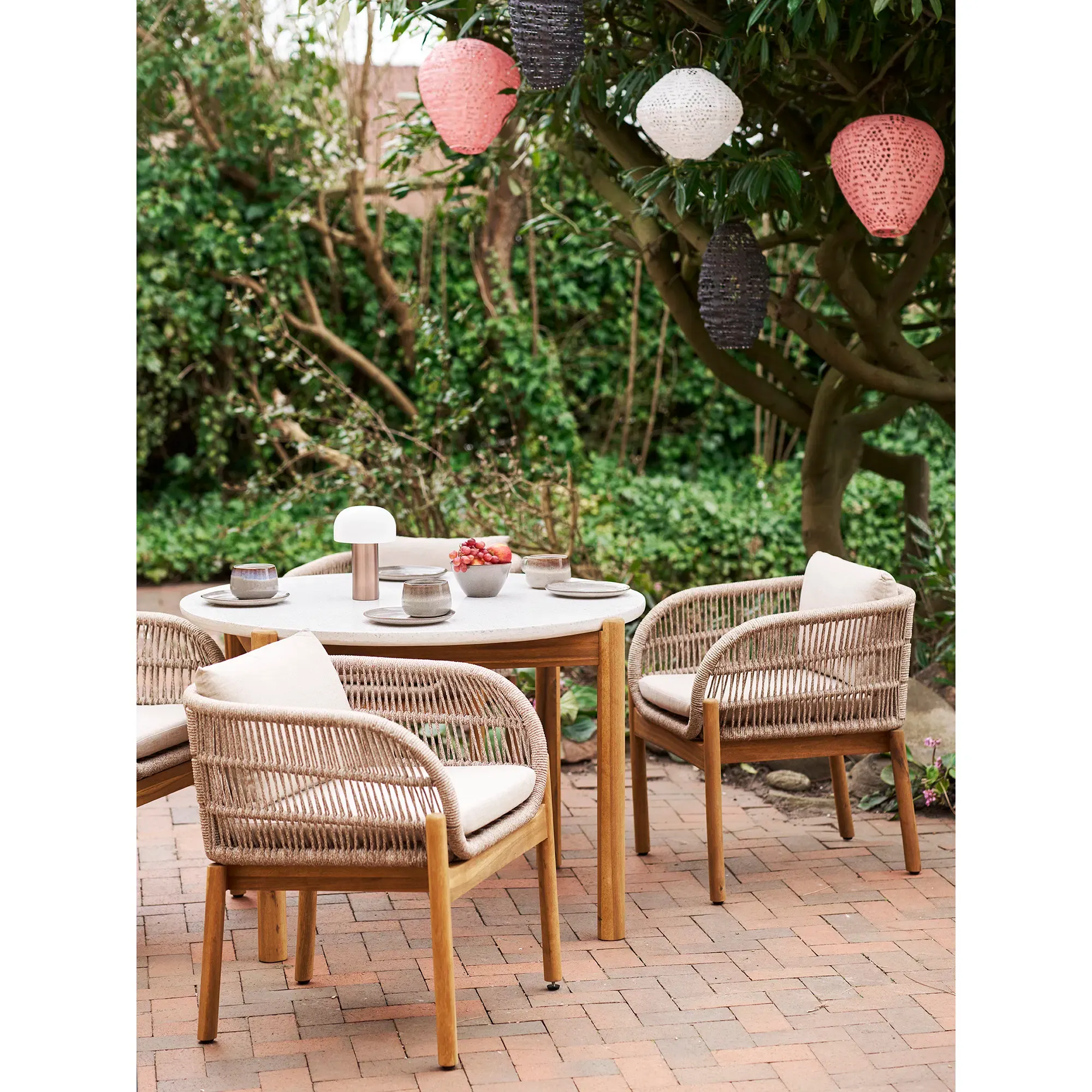 Lampa ogrodowa solarna FOXDALE - szara - 6405113