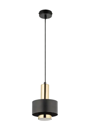 Lampa wisząca RIF LUX 1 S czarno-złota