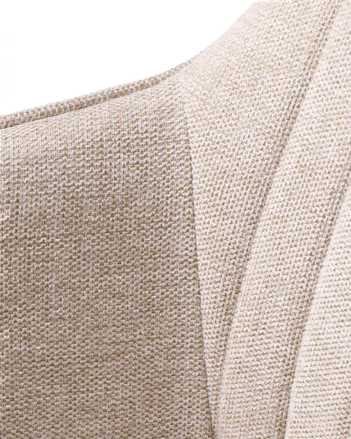 Krzesło z podłokietnikami NOLAN pikowane piaskowy - UN_50790000