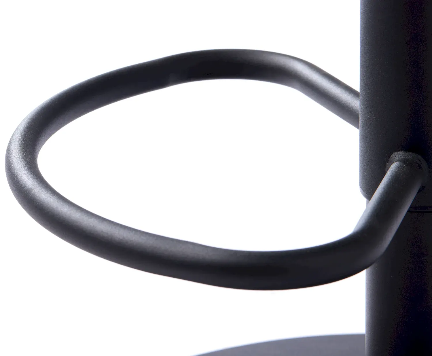 Hoker pikowany NOLAN z regulacją wysokości ciemnoszary - UN_50840001