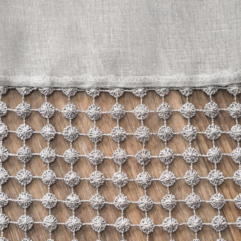 FIRANA GOTOWA GRACE 135X250 CM SZARY - EU_366555