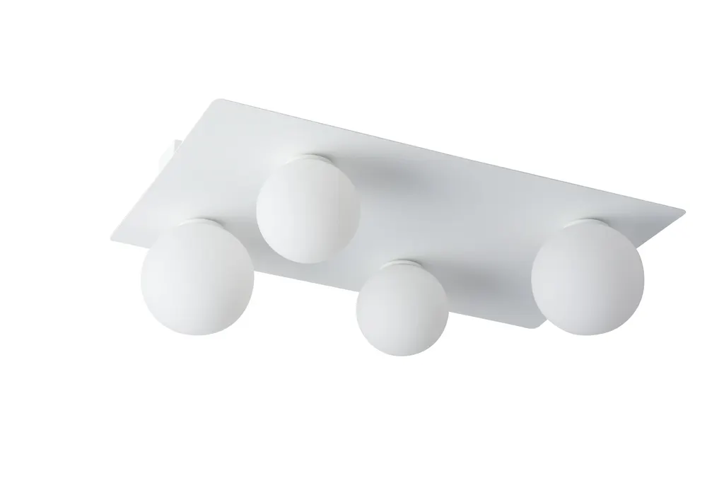 Lampa sufitowa/plafon ARGON 4 prostokąt biały