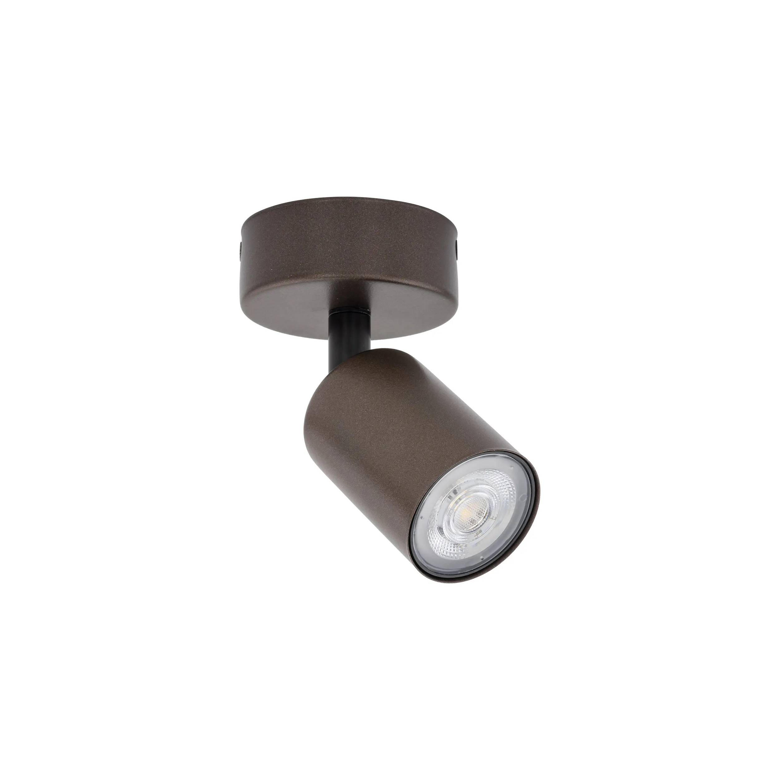 Lampa sufitowa / Kinkiet TOP brązowy regulowany 15x12cm
