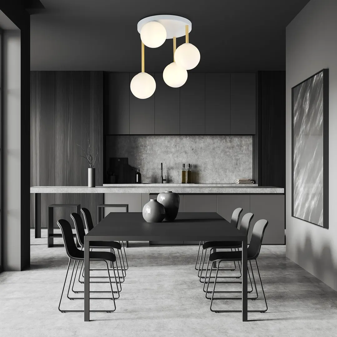 Lampa sufitowa DOLCE Biały,Złoty 1261/4 - 1261/4