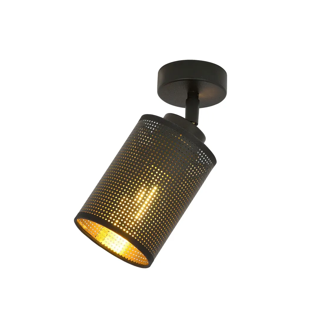Lampa sufitowa BRONX Czarny 1152/1