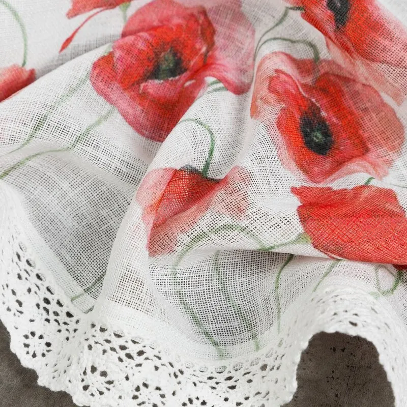 FIRANA GOTOWA MARI NA TAŚMIE 150X30 CM BIAŁY — zdjęcie 9