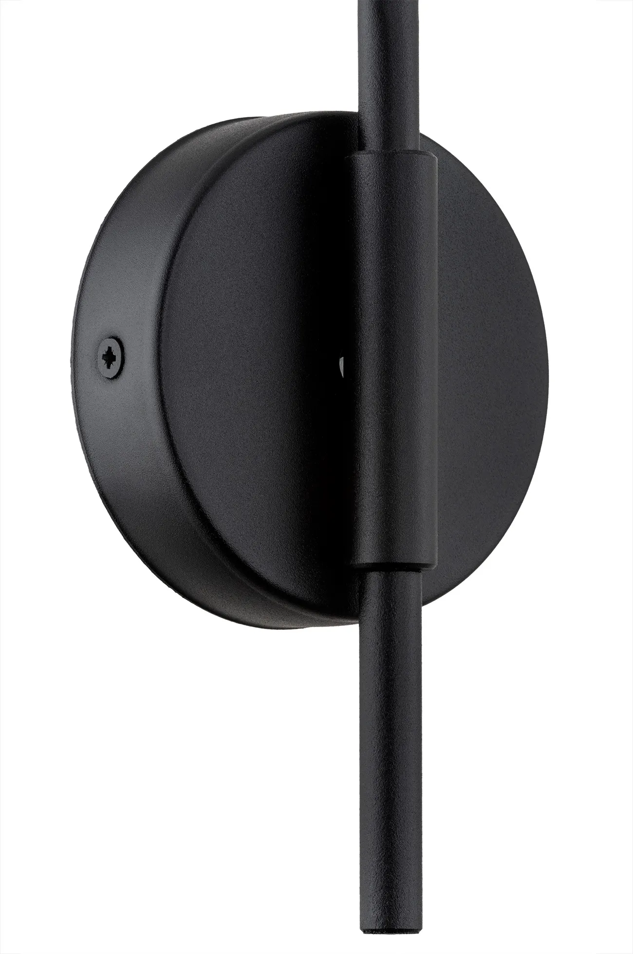 Kinkiet AVALONE metalowy czarny mosiądz regulowany - 8008