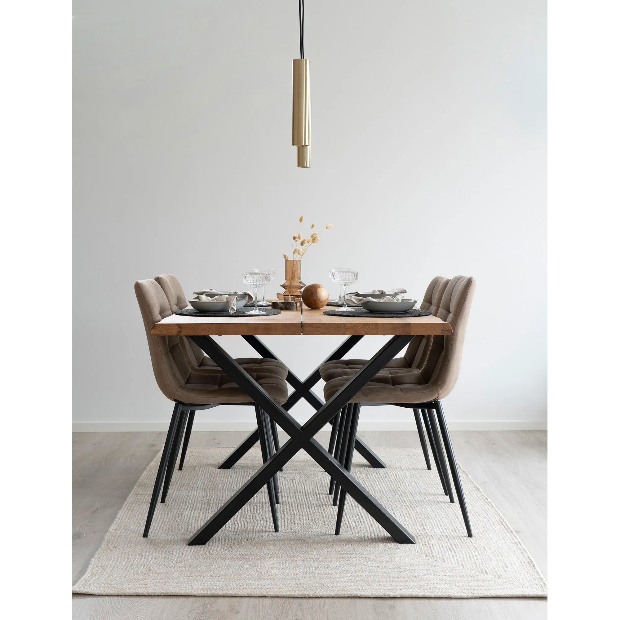 Dywan prostokątny MENORCA 140x200 cm 100% recykling piaskowy - 3981305