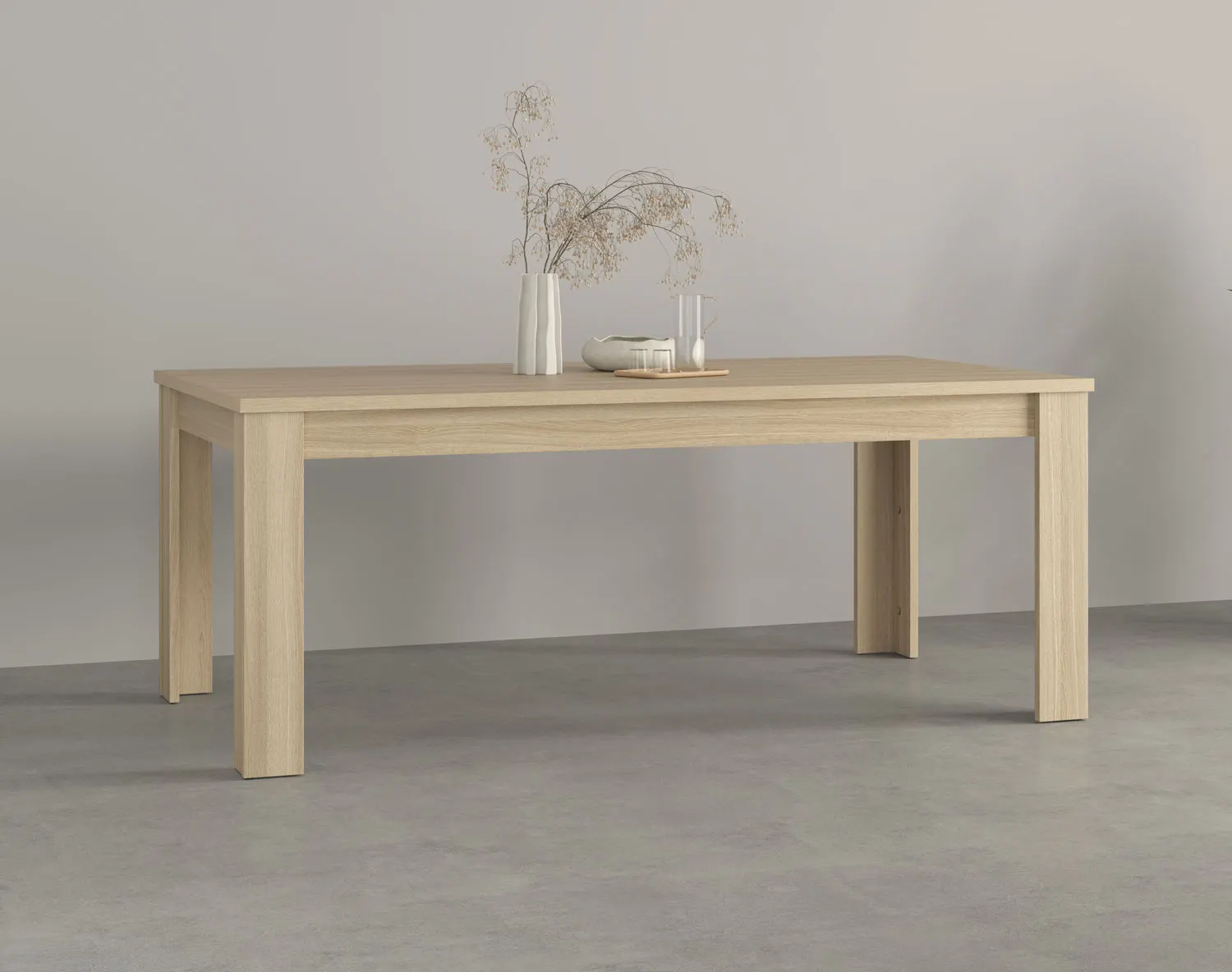 Stół jadalniany CUBA II 190x100 dąb samdal - 24DEOC94