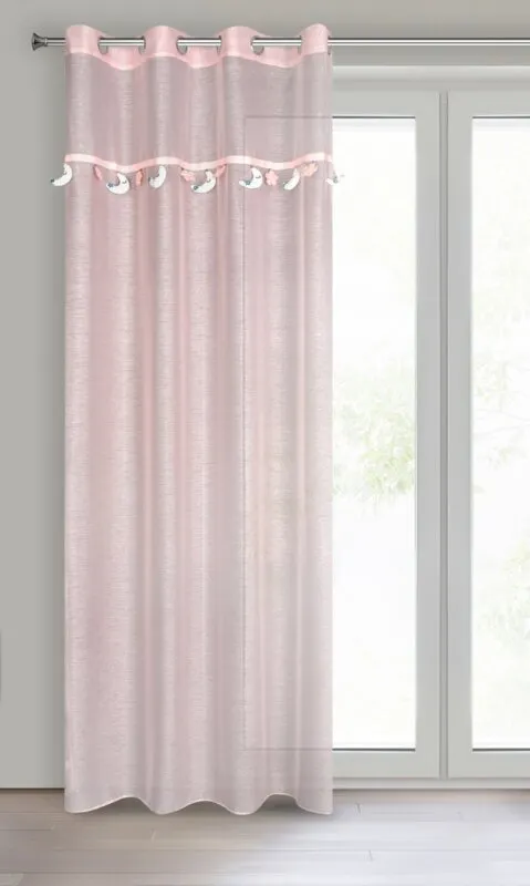 FIRANA GOTOWA MOON 2 140X250 CM RÓŻOWY - EU_418367