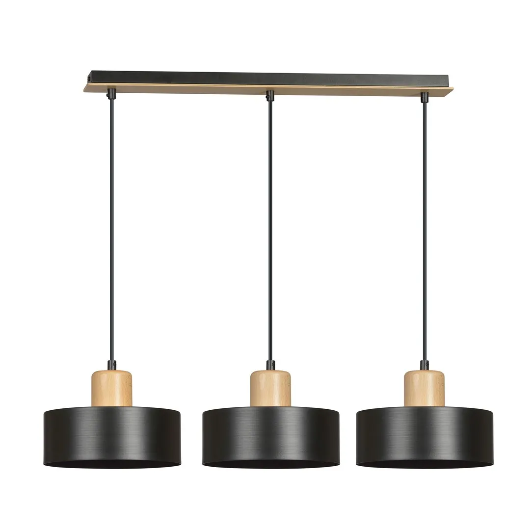 Lampa wisząca  TORIN Czarny 1046/3