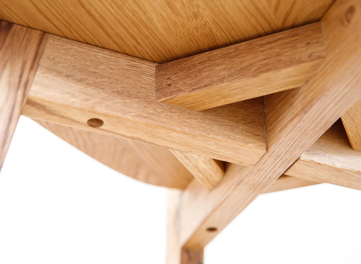 Krzesło drewniane LEON dąb olejowany - KULKLD