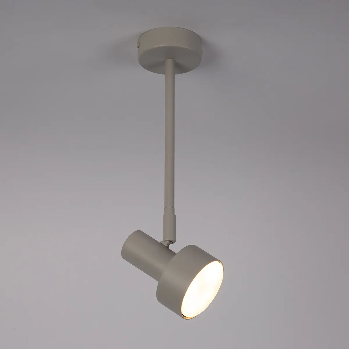 Plafon MONA 1 L szaro-beżowy - SI_40904