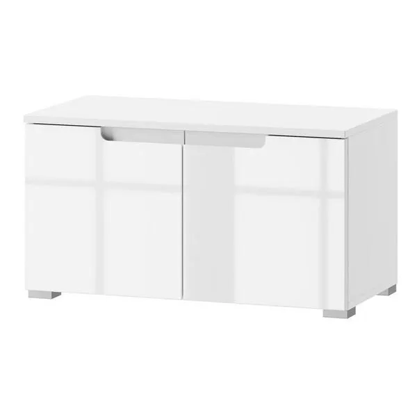 Szafka SELENE 18 2-drzwiowa biały połysk 79x43x40cm