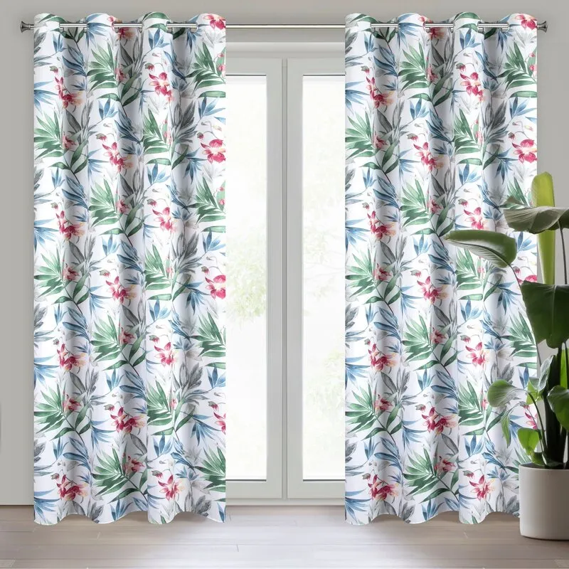 ZASŁONA GOTOWA JANETE 140X250 CM BIAŁY ZASŁONA GOTOWA JANETE 140X250 CM BIAŁY