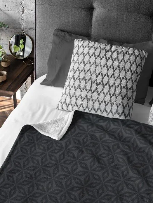 Koc polarowy SHERPA 049 150X200 PC ciemnoszary - FARO_29701