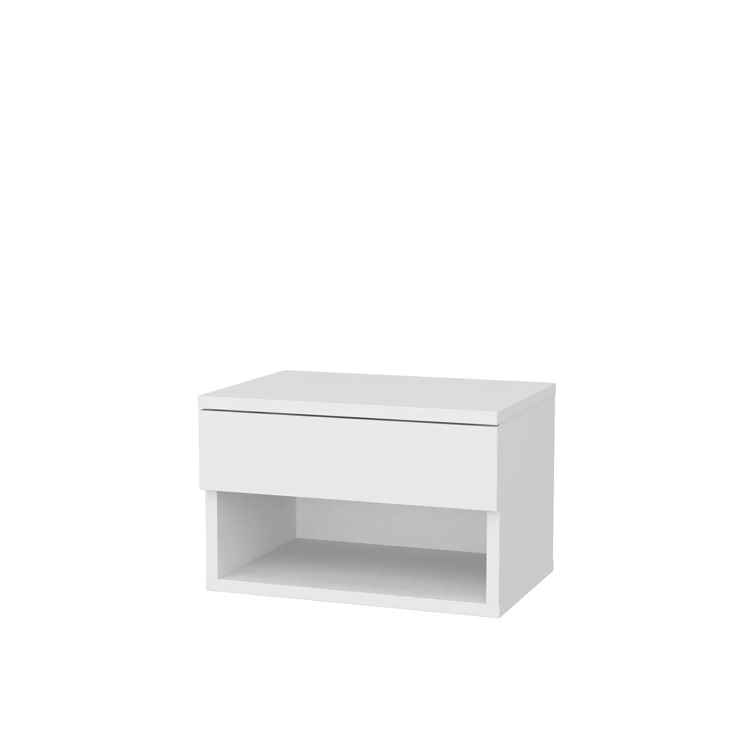 Szafka nocna wisząca z szufladą JAMOT 45x29x32 biała