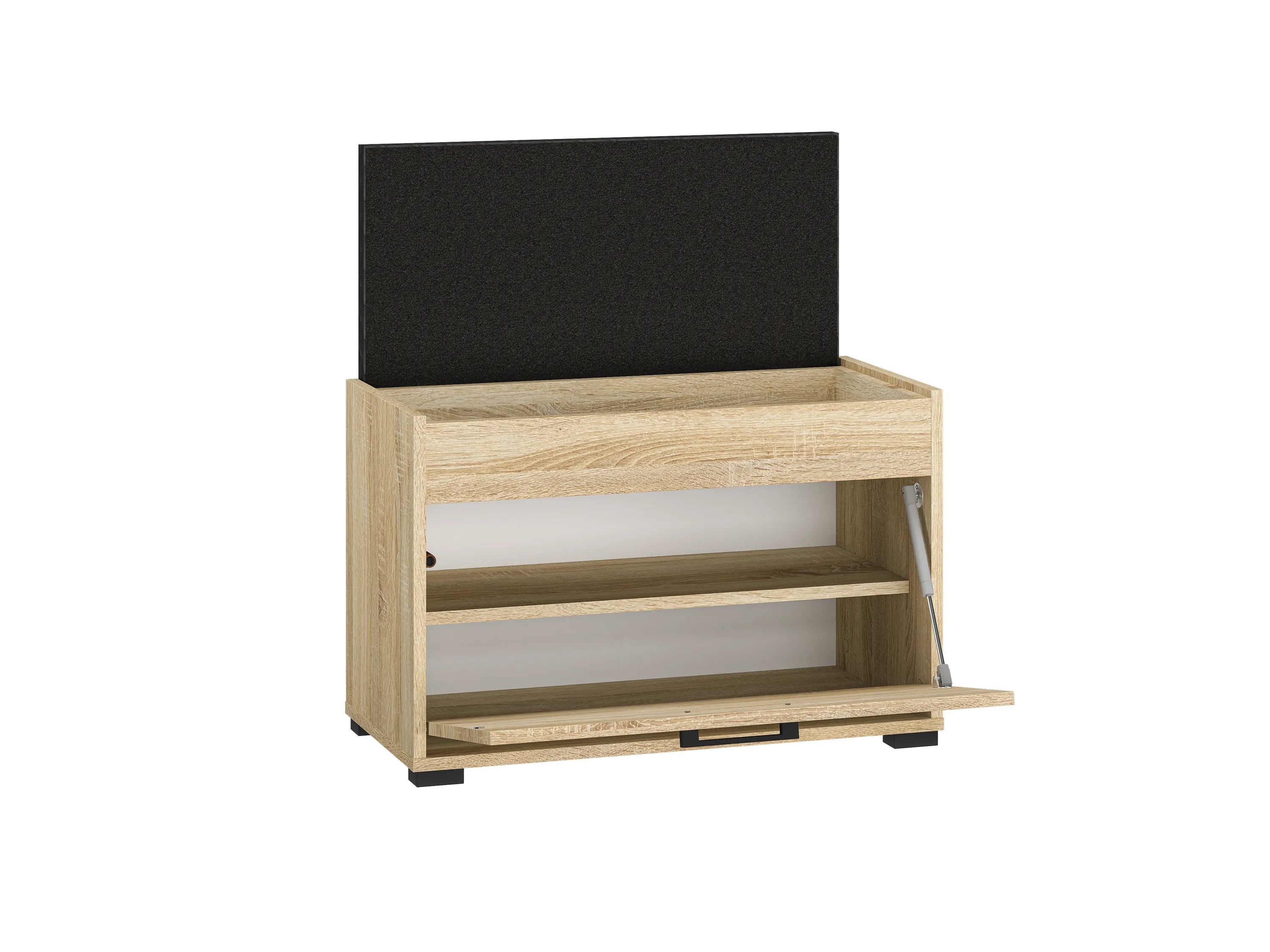 Szafka na buty z siedziskiem Caro 03 Sonoma jasna 48x70x34