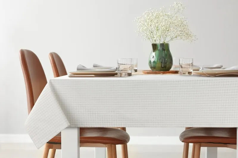 OBRUS FLASH 1 85 X 85 CM KREMOWY - EU_419802