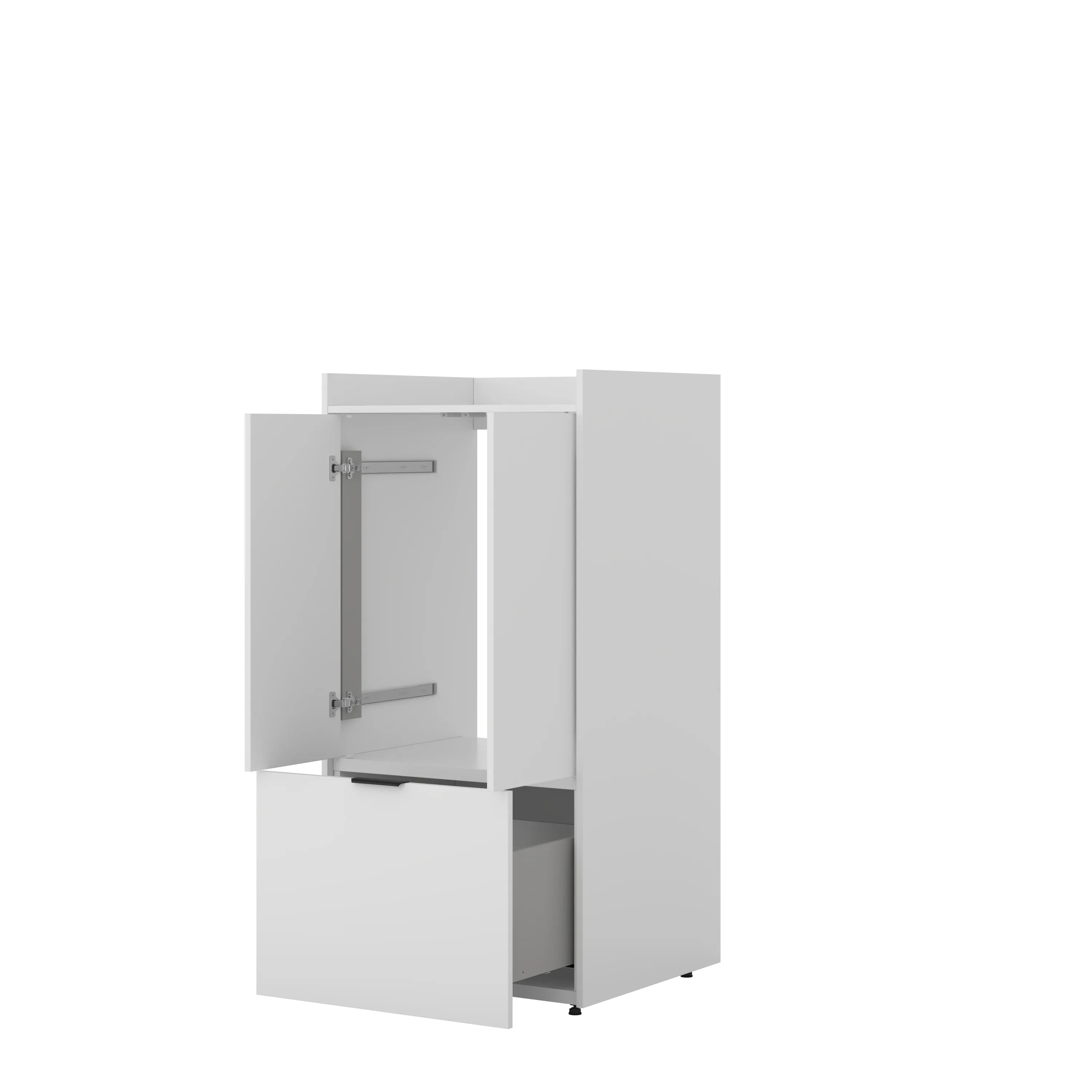 szafka, górny regał, szafka z drzwiami, meble łazienkowe, szafka stojąca