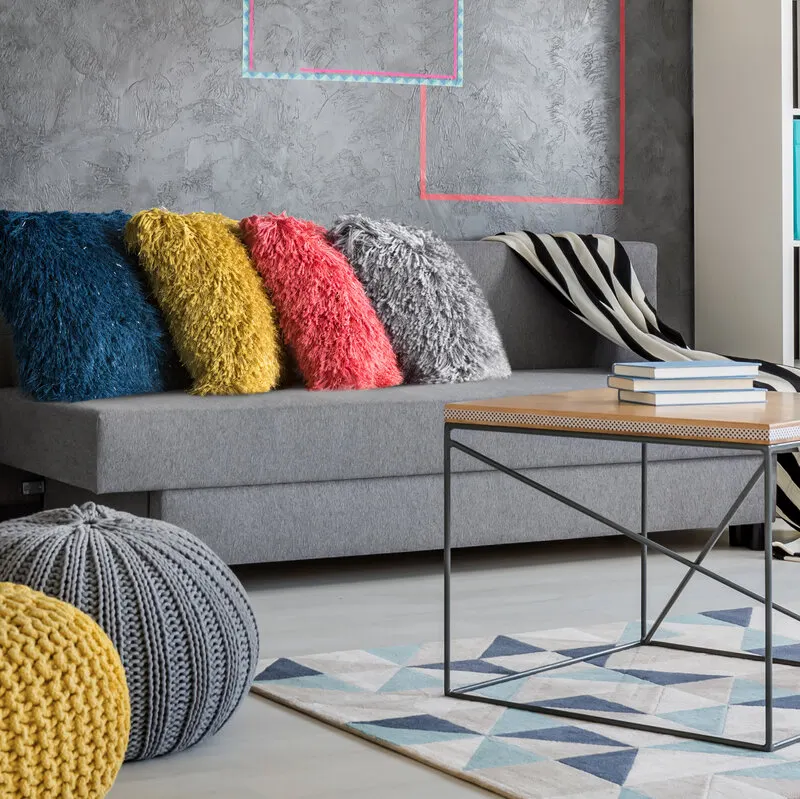 POSZEWKA CELIA 40X40 CM GRANATOWY - EU_349688