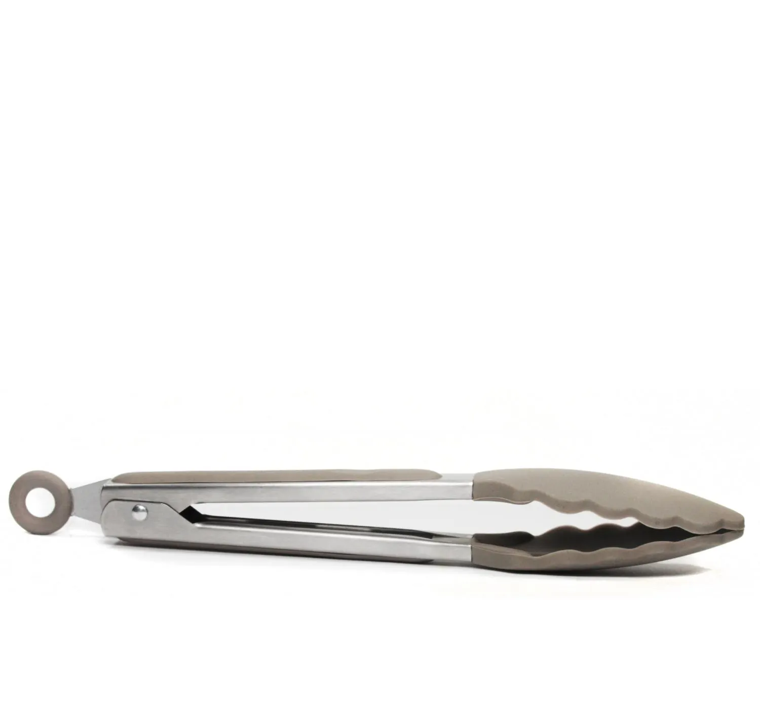 tongs, kitchen, stal nierdzewna, chwyt silikonowy, narzędzie kuchenne