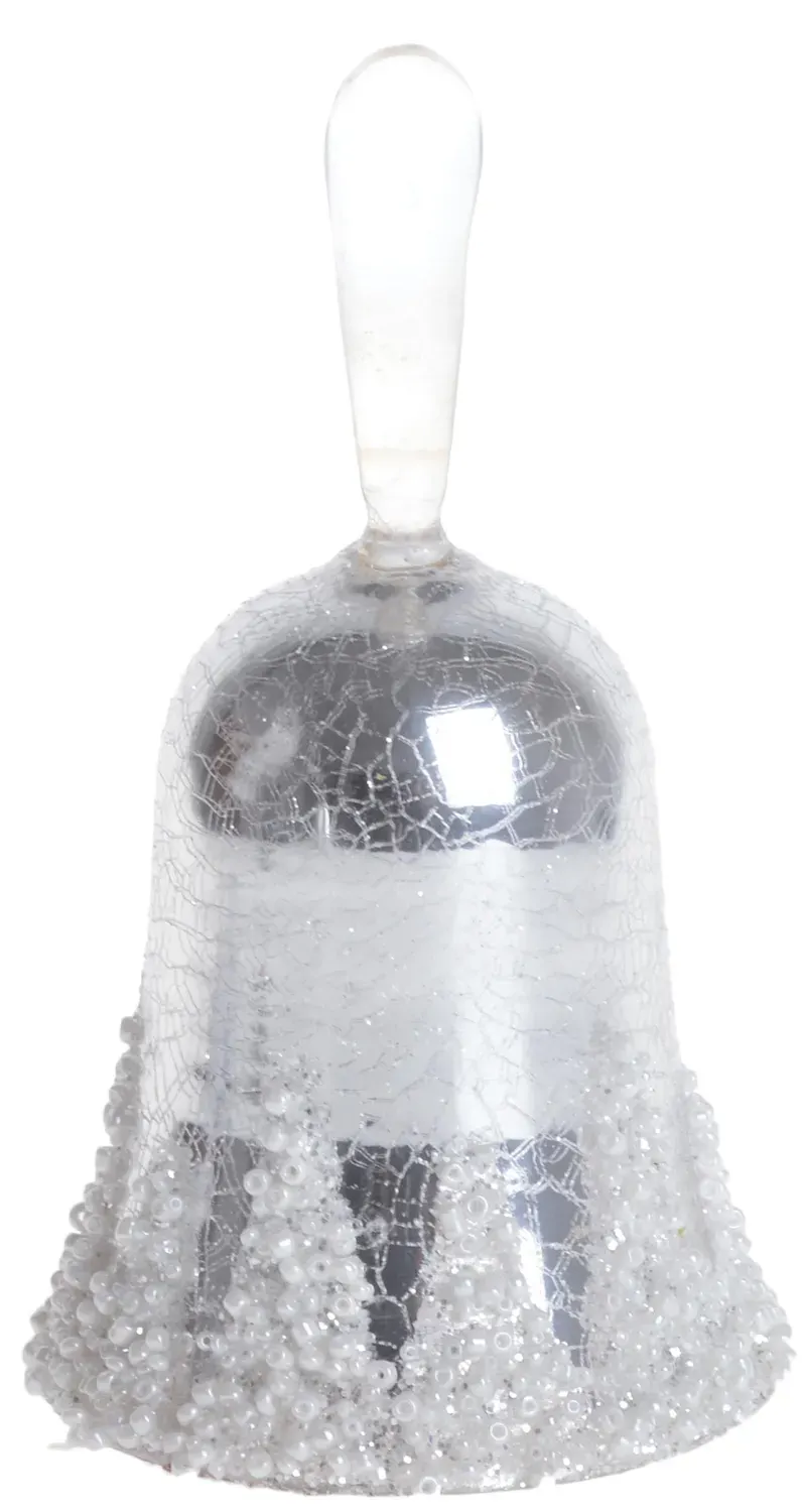 Dzwonek szklany 8882 srebrny Dzwonek szklany 8882 srebrny