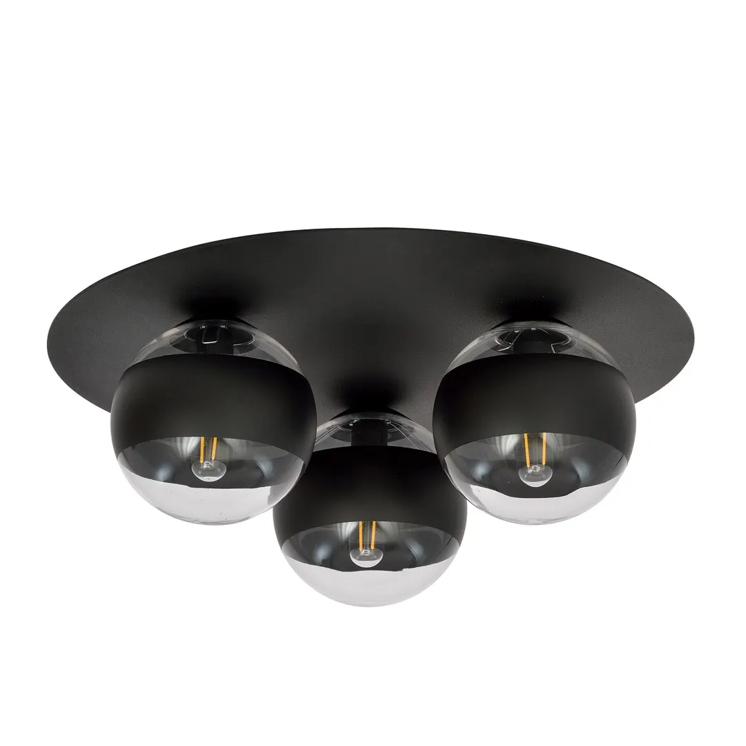 Lampa sufitowa SOLAR Czarny 1129/3 - 1129/3