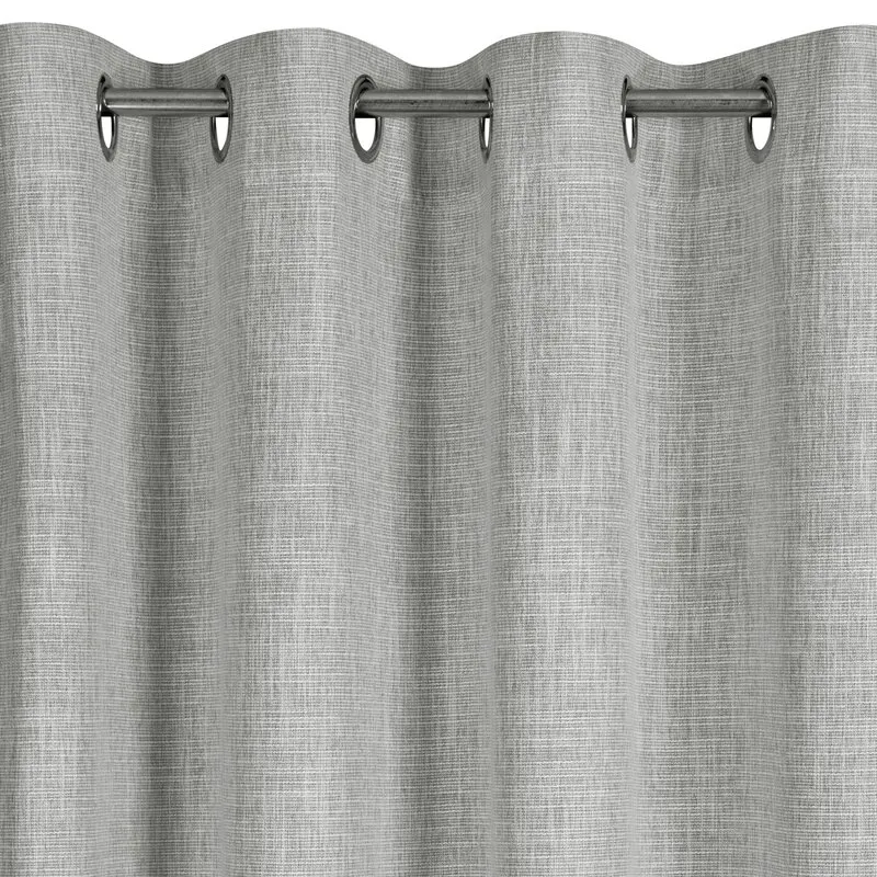 ZASŁONA GOTOWA ROMA 140 X 250 CM SZARY - EU_429223